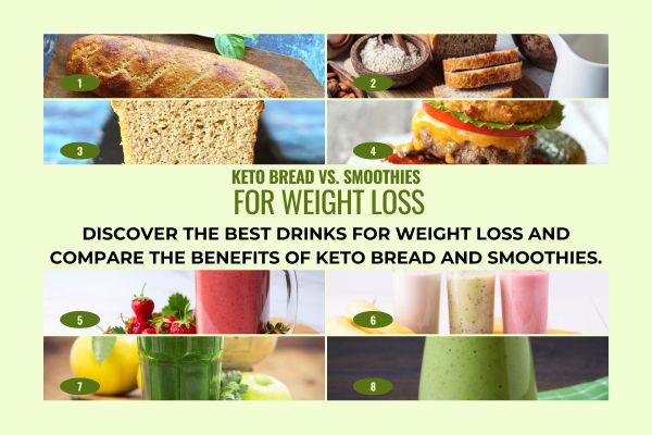 Keto Bread vs. Smoothies